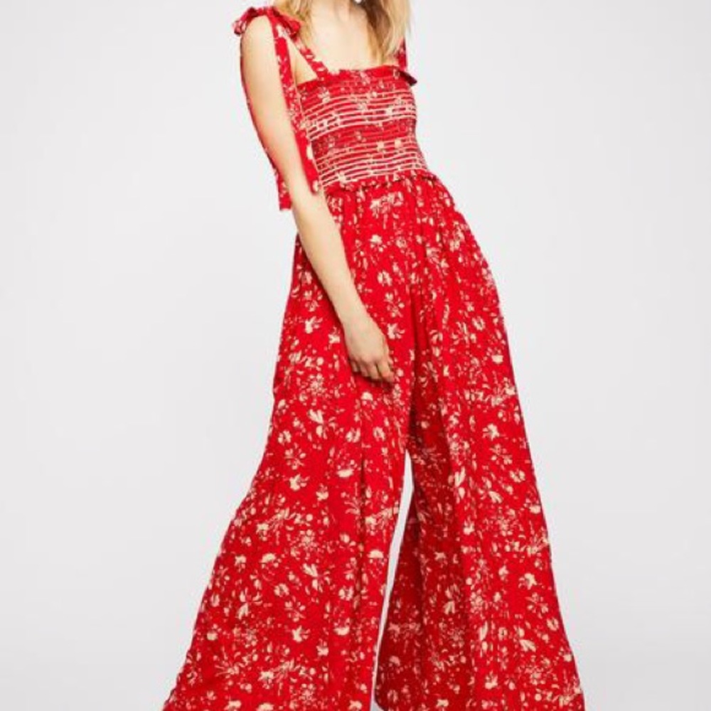 NWT Free People Color My World Jumpsuit - Picture 3 of 8